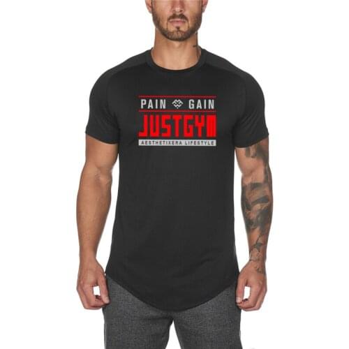 Muscleguys Mesh T-Shirt Streetwear Short Sleeve Gym Clothing Fitness Male Summer Fashion Slim Fit Tshirt Bodybuilding Tops