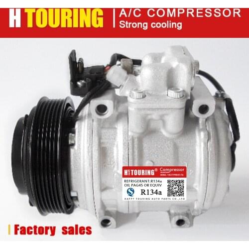 For Mercedes SL320 300CE R129 SL320 300SL S500 S600 600SEL E320 W124 ac compressor 10pa17c 0002340111 0002344603 0002300511