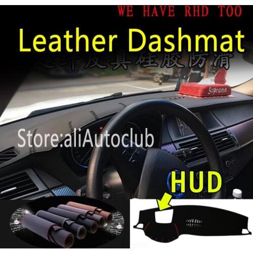 For BMW X5 M e70 2006-2013 / for BMW X6 e71 2008-2014 Leather Dashmat Car Styling Covers Dash Mat Dashboard Cover Carpet