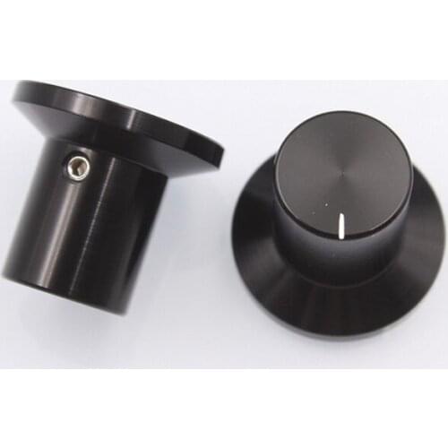 KYYSLB 30*26mm Knob All Aluminum Alloy Solid Potentiometer Knob Volume Knob HIFI Accessories