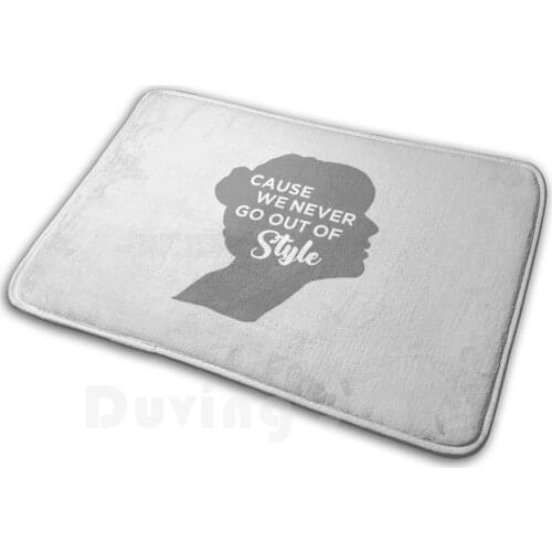 We Never Go Out Of Style Mat Rug Carpet Anti-Slip Floor Mats Bedroom Reputation 1989 Swift Taylor Ts7 Speak Now Fearless Me Red