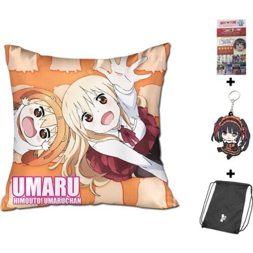Hobby Express Umaru Doma - Himouto Umaru Chan 40x40cm Square Anime Dakimakura Throw Pillow Cover GZFONG436