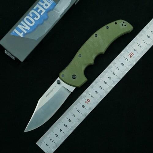 Newest RECON 1 G10 handle brand CTS XHP folding blade pocket survival EDC tool kitchen camping hunting tactical outdoor knife