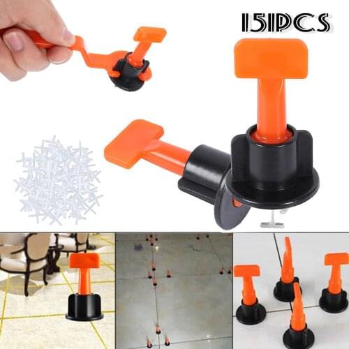 New 151Pcs Flat Ceramic Floor Wall Construction Tool Reusable Tile Leveling System Kittile Leveling System Kit For Tile Dropship