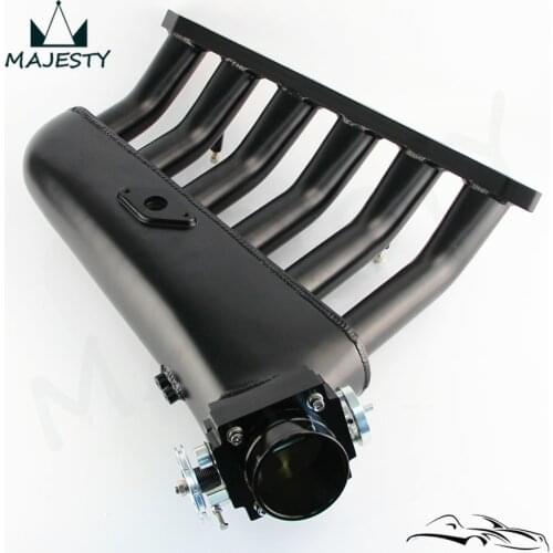 Fits For BMW E36 E46 M50 M52 325i 328i 323i M3 Z3 E39 528i Intake Manifold Black +80mm Throttle body