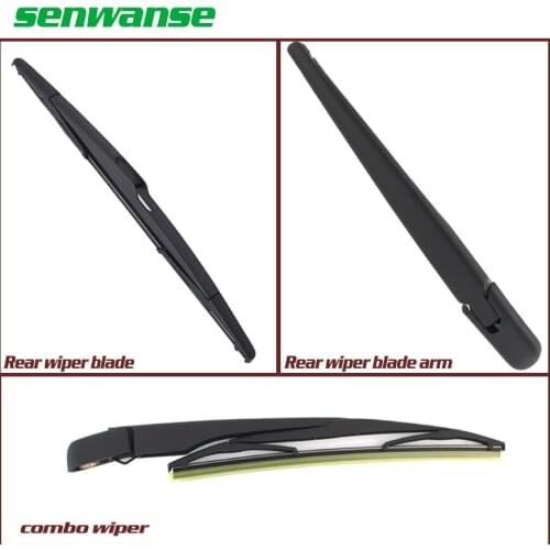 Senwanse rear wiper arm and rear wiper blade For BMW X3 (E83) 4-door SUV 2003-2010 auto windshield windscreen wiper blade