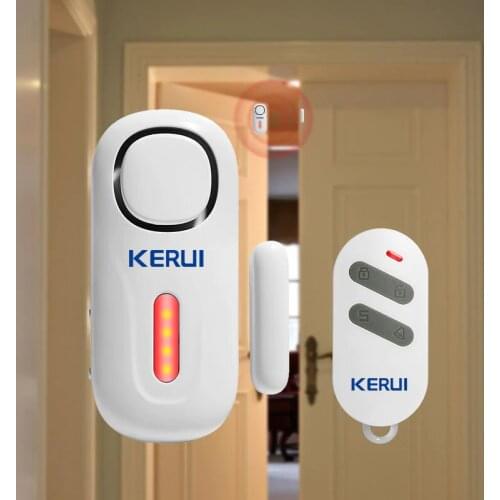 KERUI Wireless Independent Door Magnetic Alarm System 120dB Door Security Alarm Window Door Opening Sensors with Remote Control