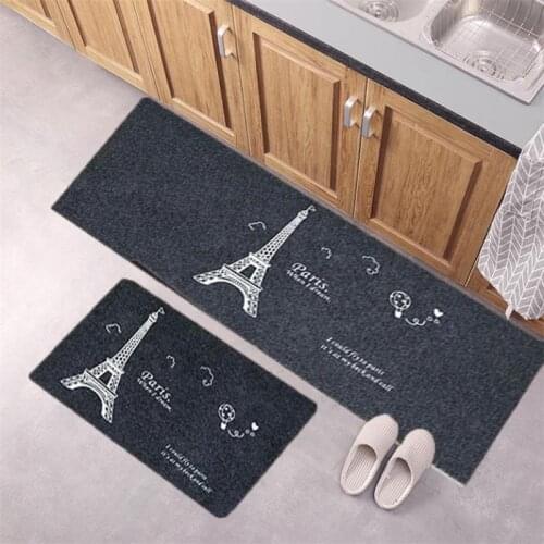 Modern Kitchen Mat Home Doormat Carpet for Living Room Hallway Decorating Bathroom Non-Slip Printed Foot Pad Balcony Floor Rug