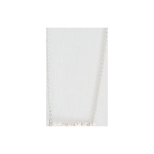 Gold and Silver and Rose Gold Simple Bar Pendant Necklace for women christmas gift