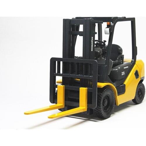 1/24 Scale KOMATSU BX50 Forklift Fork Lift Truck Forklift Diecast Model Toy
