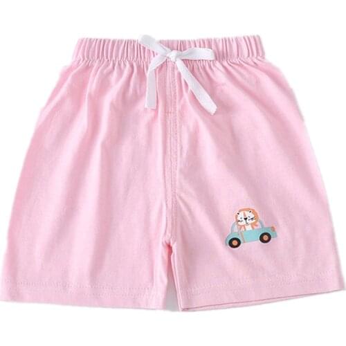 BBD Toddler Short Pants Boys Girl Baby Summer Thin Cotton Cartoon Cute Clothes Infants 1 2 3 4 5 Years Boutique Casual Costume