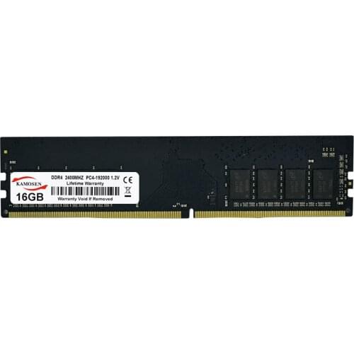 KAMOSEN DDR4 RAM 16GB 2400MHz 288 PIN PC4 19200 Intel motherboard dedicated desktop memory 1.2V voltage