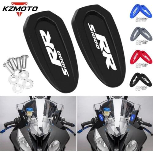 For BMW S1000RR S1000 RR s1000rr 2020 2021 Motorcycle Mirror Hole Cover Windscreen Driven Mirror Eliminators Cap Accessories