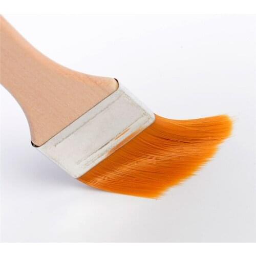 Wood Nylon Baking Basting Brushes Pastry Cooking Seasoning Brushes for Meat Barbecue Oil BBQ Kitchen Tools