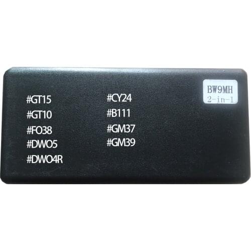 Original lishi 2 in 1 lock and decoder B111 CY24 DWO4R DWO5 FO38 GT10 GT15 GM37 GM39 for all models