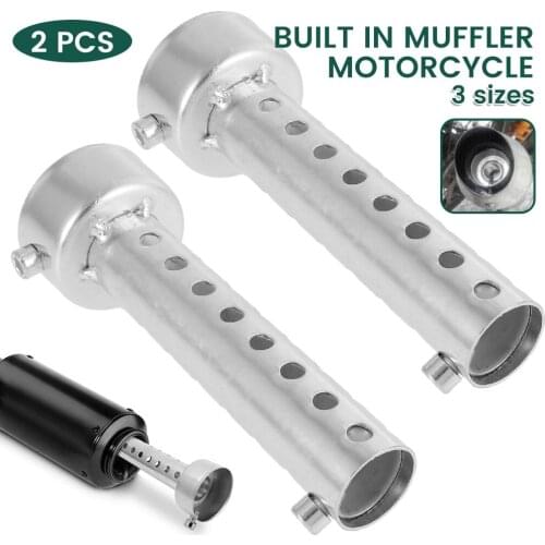 Motorcycle Can DB Killer Silencer Noise Sound Eliminator Exhaust Adjustable Muffler Silencer 42mm/45mm/48mm Exhaust Muffler