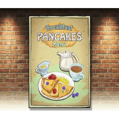 Cotton Candy Retro Metal Tin Signs Vintage Plate Ice Cream Art Wall Decor Poster