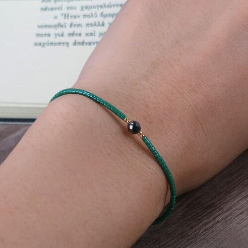 KELITCH New Miyuki Beaded Friendship Bracelets Bohemian Crystal Bangles Jewelry Bracelet For Women Men Nail Gothic Style Friends