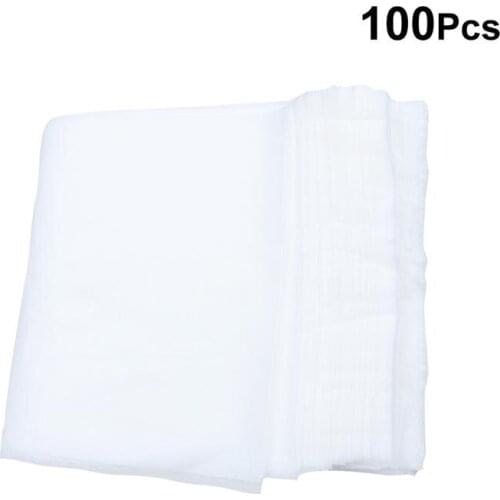 100pcs Disposable Super Water Absorbent Towels Wood Pulp Pedicure Beauty SPA Salon Towel Water Uptake Wood Pulp Foot Towel