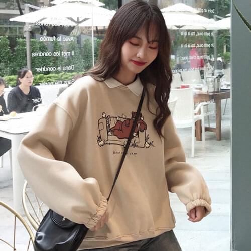 Fake Two-piece Oversized Women Sweatshirt Korean Style Hoodie Casual Pullovers Loose Harajuku Autumn Clothes