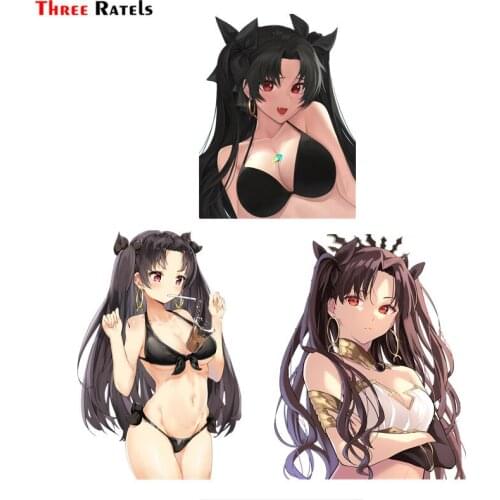 Three Ratels F90 bikini fate grand order ishtar natsuichi-sama swimsuits car vinyl sticker laptop decal