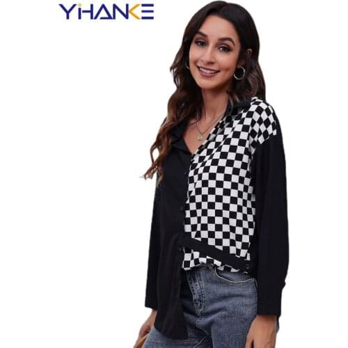 YIHANKE Polka Dot Blouses