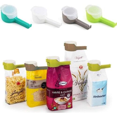 Snack Sealing Clip Plastic Fresh Keeping Sealer Clamp Food Saver Travel Kitchen Accessories Seal Food Storage Bag Clip