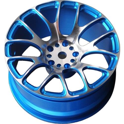 1pcs RC Car Alloy Metal Wheel Hubs Rims for 1:10 RC Car HSP 94123 94122 Henglong 3851-1