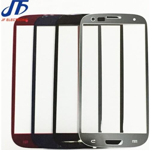 10pcs New Outer LCD Front Screen Glass Lens Cover Replacement Parts Lens For Samsung Galaxy S3 i9300 i9305 s3 mini Touch Screen