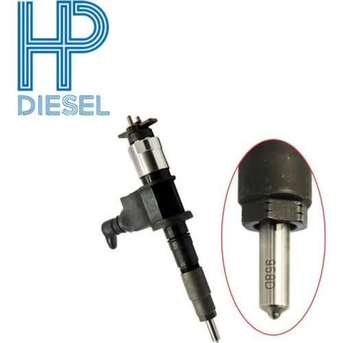 6pcs/lot Best quality common rail diesel injector 095000-6631 for Denso Suit for nozzle DLLLA153P958 for MD90 engine