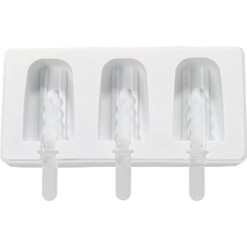 80%HOTIce Cream Maker Eco-friendly BPA Free Silicone Reusable Ice Pop Maker Tools for Home