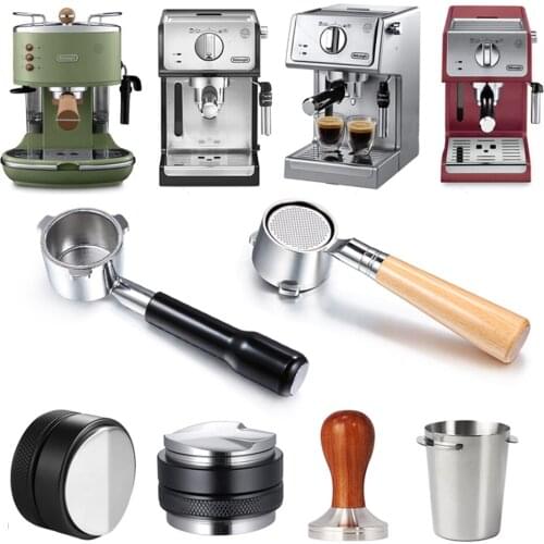 Coffee Bottomless Portafilter for Filter 51MM Replacement Filter Basket For Delonghi EC680/EC685 Filter Coffee Accessorie