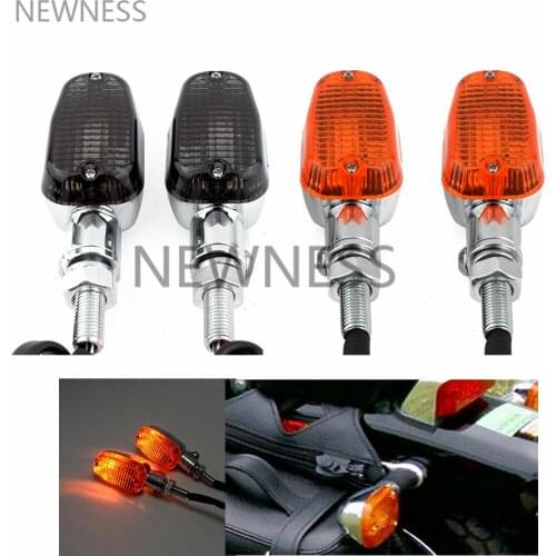 Square Motorcycle Turn signal Indicator light Bulb Lamp Fits For Harley Honda Shadow VT 600 750 VTX 1300 V-Star Road Star V-Max