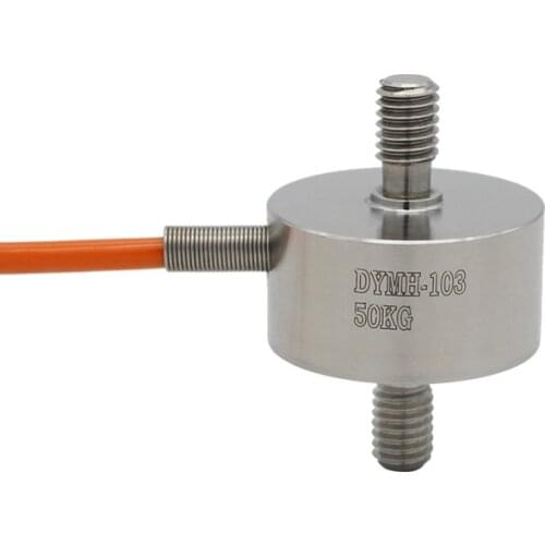 Small size micro tension sensor pull pressure weighing module automatic force measuring rod sensor 50kg