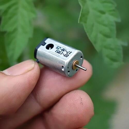 N21-1951 Micro Motor NdFeB High-strength Magnet High-power Density Motor Strong Torque DIY Model Power Motor Shaft Diameter 1mm