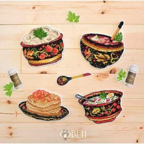 Stich Cross Stitch Kits Craft -Kitchen small things 31-26 Counted cross stitch Needlework Embroidery Cross-Stitching