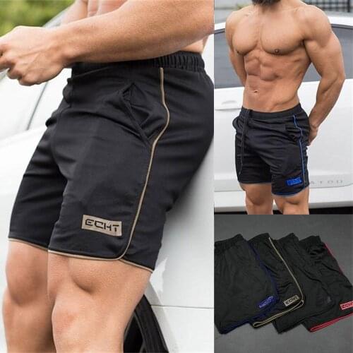 2021 New Mens Running Shorts Mens Drawstring Sports Shorts Male Solid Color Quick Drying Sports Men Shorts Jogging Gym Shorts