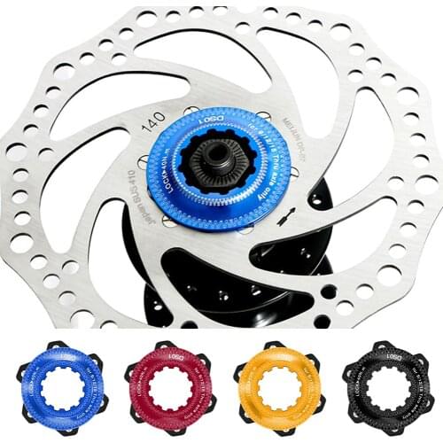 Center Lock to 6-hole Adapter Center Lock conversion 6 hole Brake Disc Center Lock for 6 Bolt New Durable High Recommend