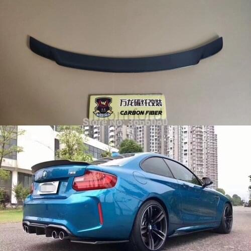 Carbon Fiber Rear Spoiler Wing For BMW F22 F23 2 Series F22 Coupe & F23 Convertible & F87 M2 218i 220i 228i M235i 2014