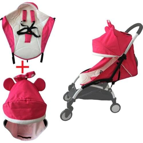 2pcs/set Baby Stroller Accessories Winter Seat Cushion for Babyzen Yoyo Yoya