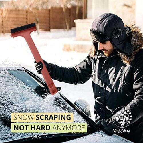 2021 Car Ice Scraper Windshield Ice Breaker Quick Clean Glass Brush Snow Remover ABS Tool Auto Window Winter Snow Brush Shovel