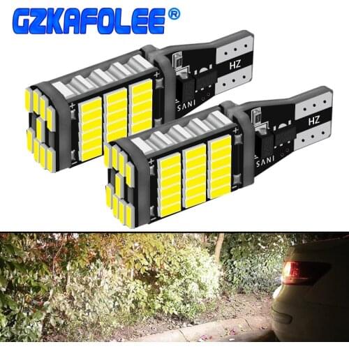 2x Canbus T16 T15 921 W16W LED Bulb Car Backup Reverse Lights for Hyundai Tucson 2017 Creta Kona IX35 Solaris Accent I30 Elantra