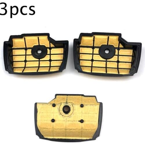 3Pcs Air Filters For Stihl MS201T MS201TC MS201 Chainsaw Cleaner Maintenance Part 1145 140 4404 Durable Air Filters Dropshipping