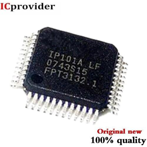 5PCS IP101A-LF IP101ALF IP101A IP101 QFP48