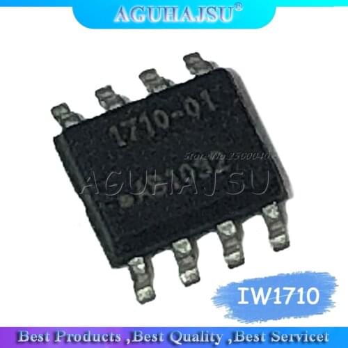 5PCS IW1710-01 IW1710 1710 SOP8 IC Best quality