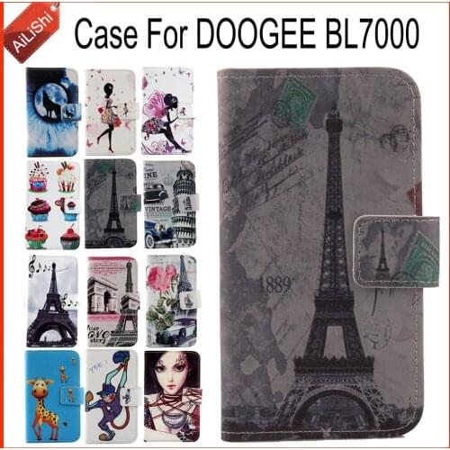 AiLiShi Factory Direct! For DOOGEE BL7000 Case Flip Holder Wallet Leather Case Protective Cover Bag 100% Special Phone
