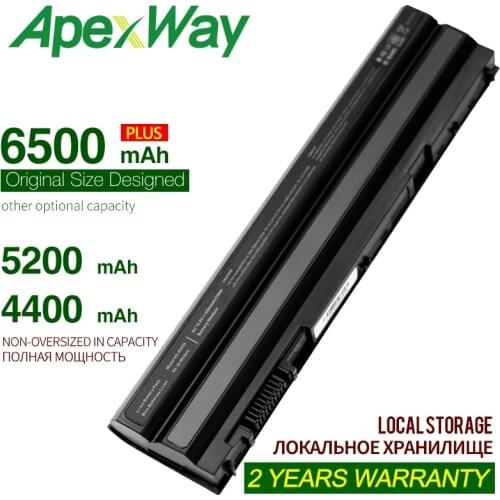 6500mAh 6Cells New Laptop Battery for Dell Latitude E5430 E6430 E5520m e5420 E6120 E6520 E6420 E6530 for Vostro 3560 8858x T54FJ