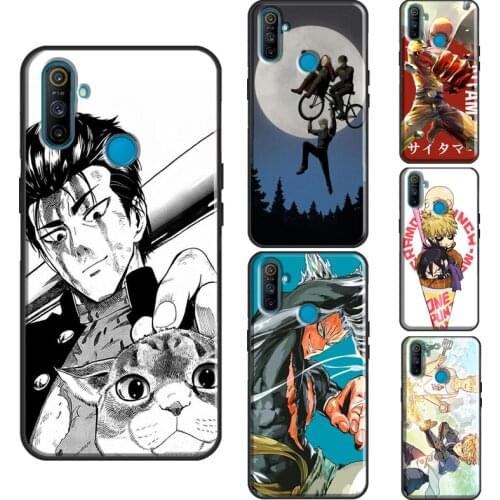 One Punch Man Anime Case For Realme 7 Pro 8 Pro 6 Pro Q3 C3 C21 GT Phone Cover For OnePlus 8 Pro 8T Nord 9 Pro