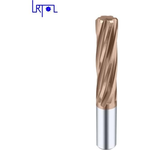 CNC M3-M20 100mm Length Solide Carbide Spiral Flute Reamer Finish Machine with coating