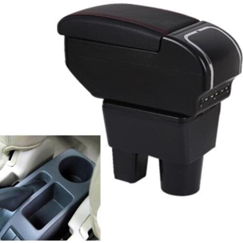 For Suzuki Liana A6 armrest box central Store content box with cup holder ashtray USB Liana A6 armrests box